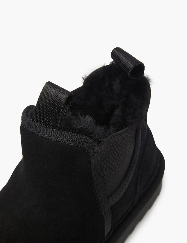 Черные детские угги из велюра MASCOTTE 234-326436-0202 | ракурс 8 Черные детские угги из велюра MASCOTTE 234-326436-0202 | ракурс 8