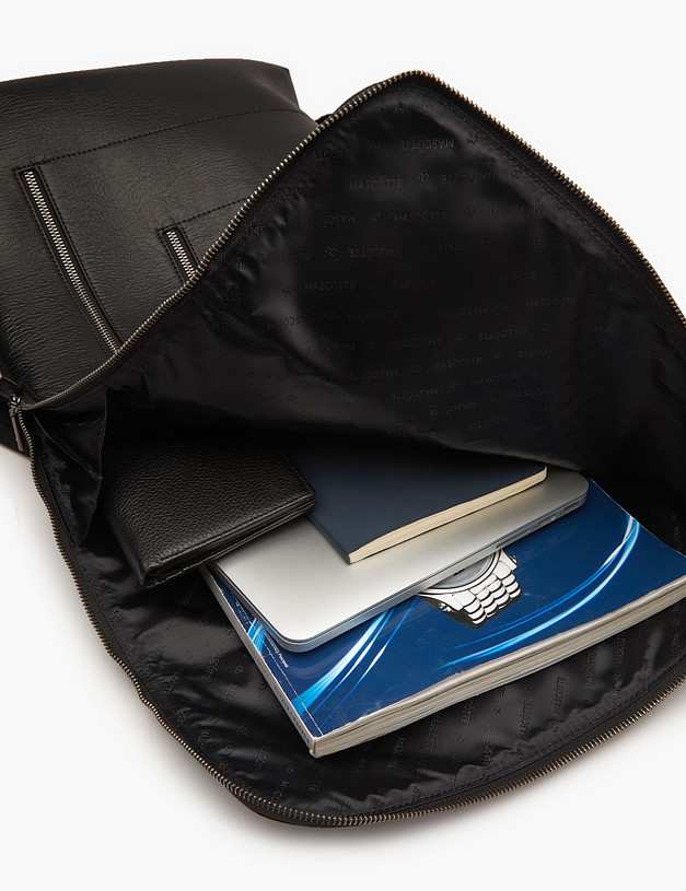 Черный мужской рюкзак MASCOTTE 604-3211-602 | ракурс 8