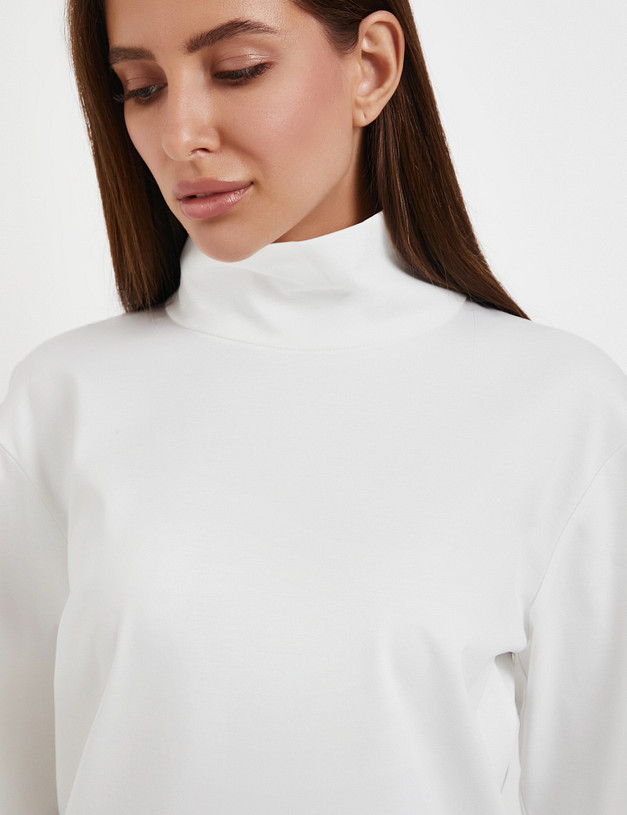 Белая женская водолазка MASCOTTE 976-5203-2601 | ракурс 6