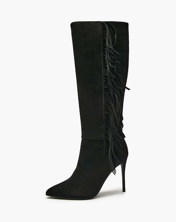 Черные женские сапоги 10990₽