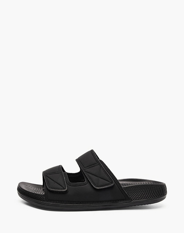 151-610821-0202 Туфли летние мужские велюр/текстиль черн, Lite by Mascotte