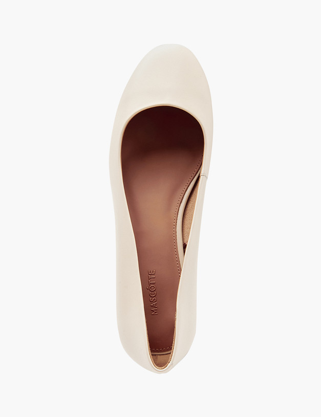 Молочные женские туфли MASCOTTE 175-4127511-7157M | ракурс 4