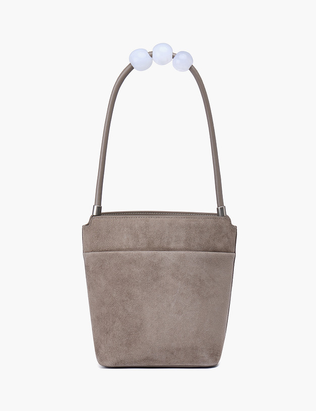 Серая женская сумка MASCOTTE 616-6104-610 | ракурс 2