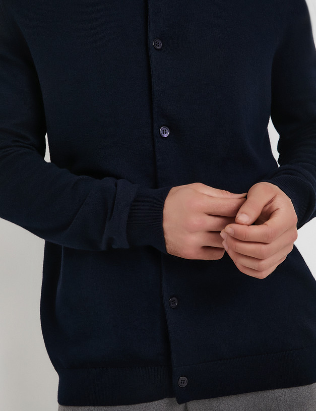 Синий мужской джемпер MASCOTTE 852-5208-7503 | ракурс 4