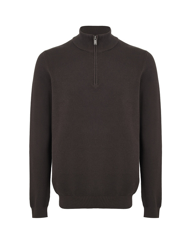 Серый мужской джемпер MASCOTTE 971-5202-2610 | ракурс 7