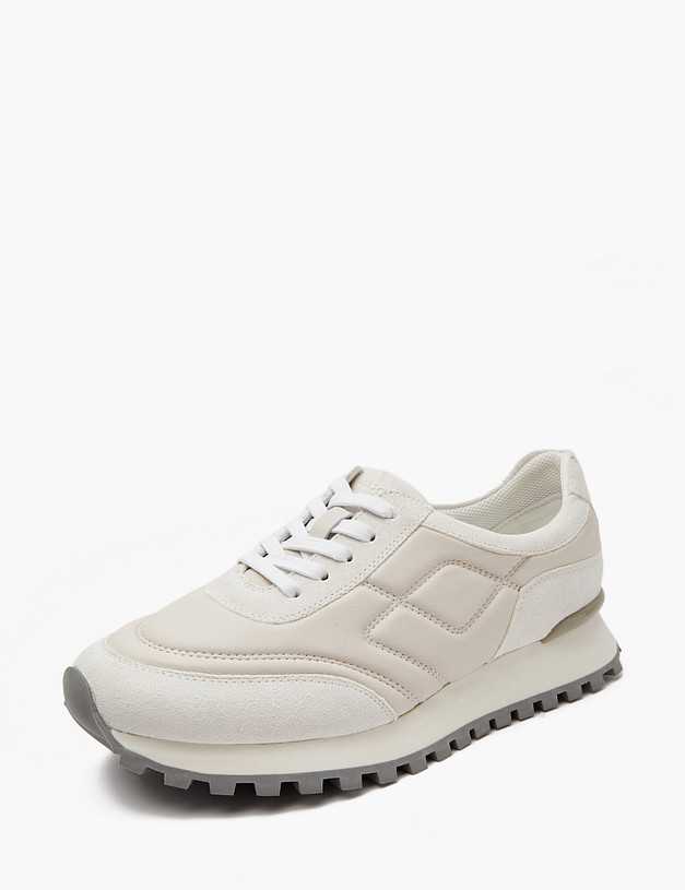 Белые женские кроссовки MASCOTTE 22-4121122-7527M | ракурс 2