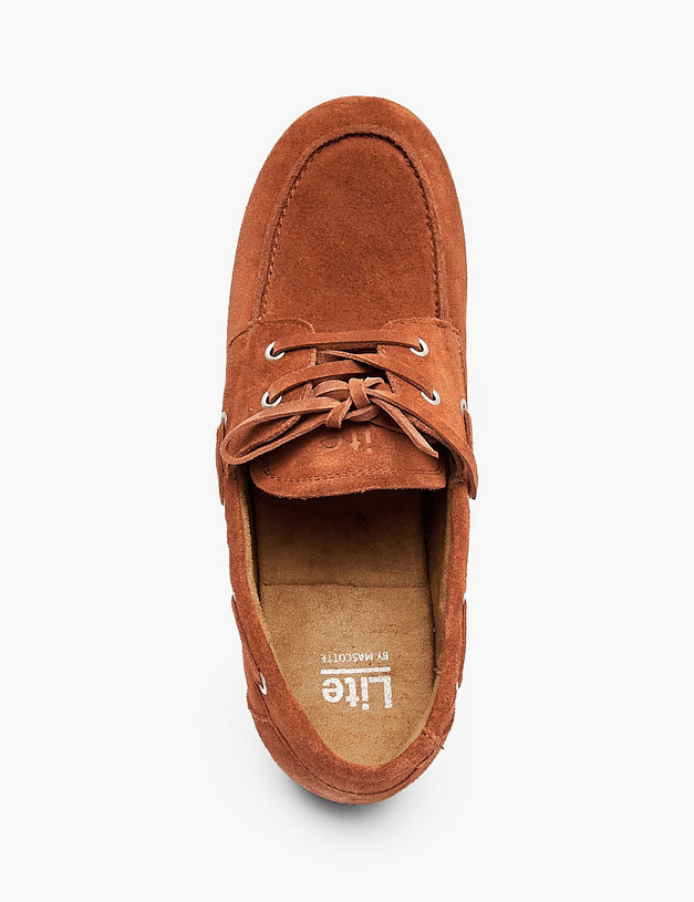 Рыжие женские полуботинки MASCOTTE 234-610021-0213 | ракурс 4