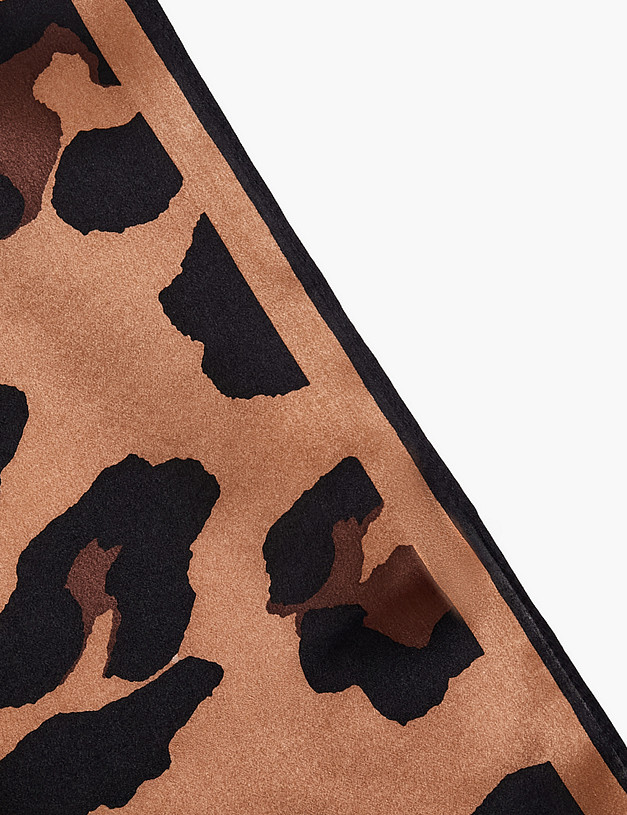 Коричневый женский платок MASCOTTE 766-6137-2109 | ракурс 2