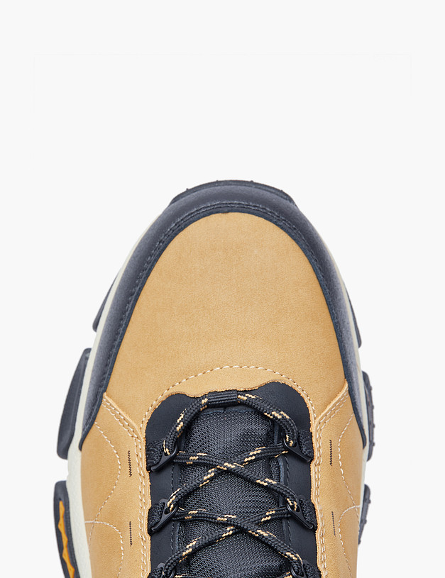 Горчичные мужские ботинки-хайкеры MASCOTTE 189-320822-0609 | ракурс 5