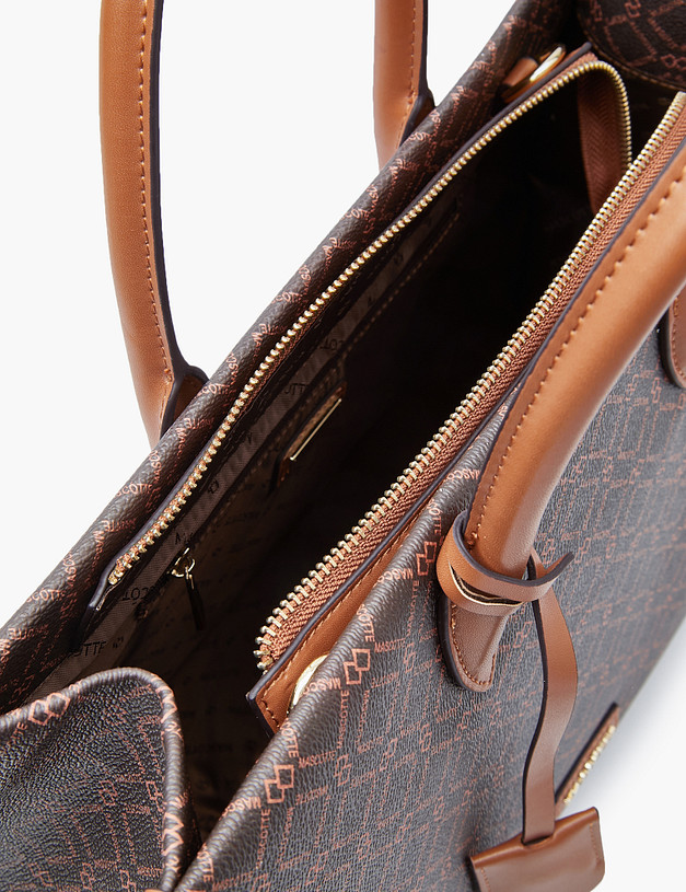 Коричневая женская сумка MASCOTTE 604-3203-609 | ракурс 4