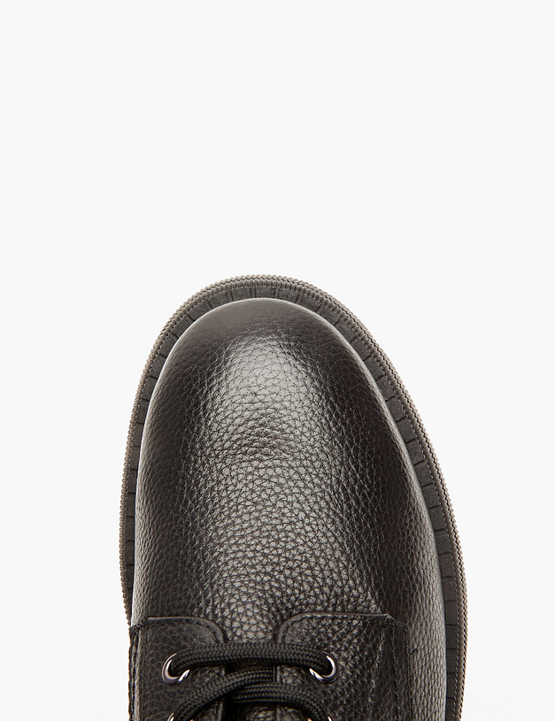 Черные женские зимние ботинки MASCOTTE 233-324031-0102 | ракурс 5