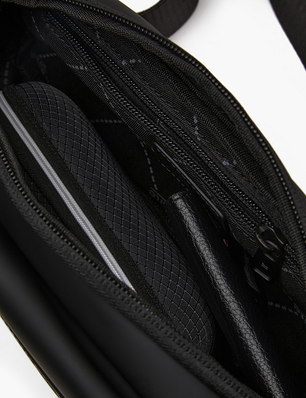 Черная мужская сумка MASCOTTE 698-4108-602 | ракурс 6 Черная мужская сумка MASCOTTE 698-4108-602 | ракурс 6