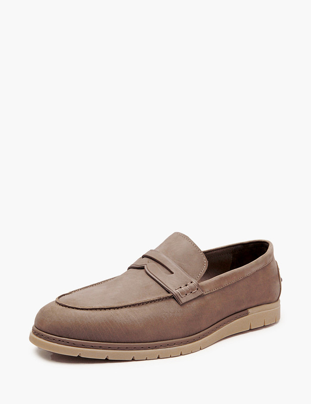 Серые мужские лоферы MASCOTTE 15-514011-0310 | ракурс 4