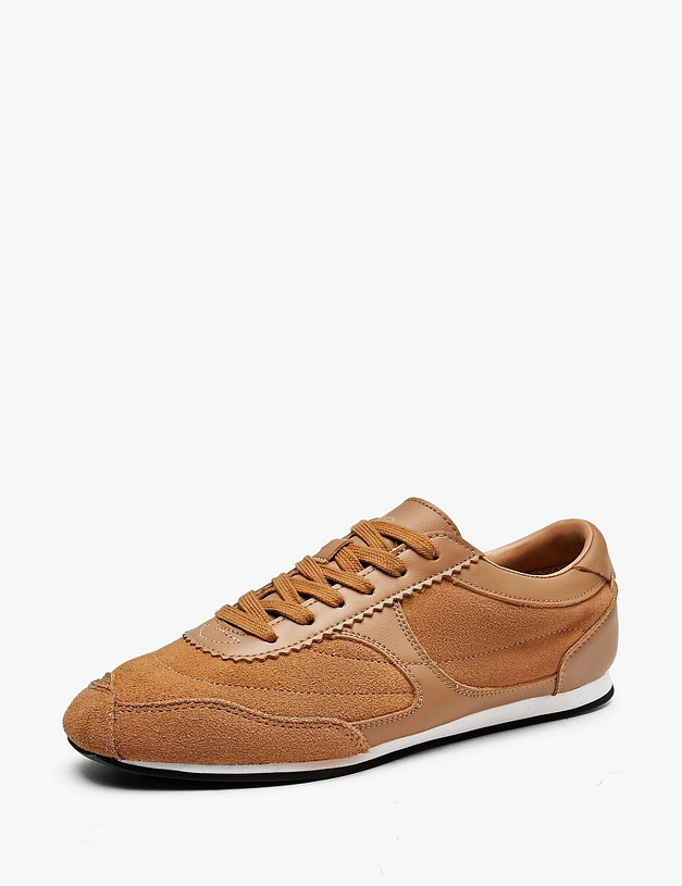 Коричневые женские кроссовки MASCOTTE 156-610461-0209 | ракурс 2