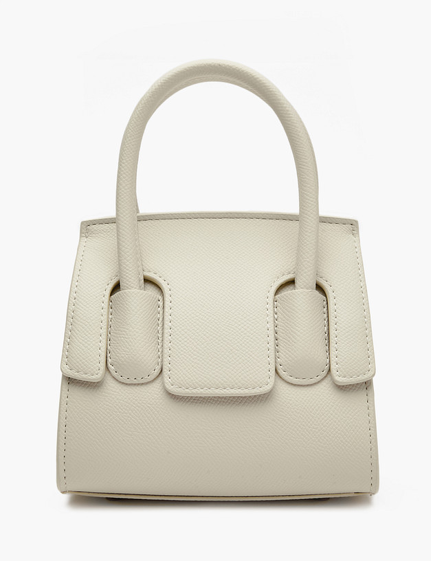 Белая женская сумка MASCOTTE 604-4150-601 | ракурс 3 Белая женская сумка MASCOTTE 604-4150-601 | ракурс 3