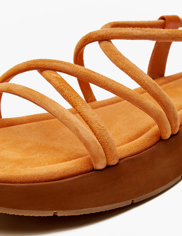 Оранжевые женские сандалии MASCOTTE 172-4126213-4619M | ракурс 6