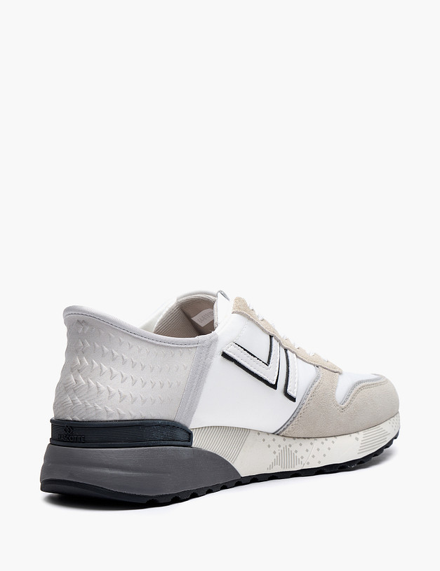 Белые мужские полуботинки MASCOTTE 64-6191023-0201 | ракурс 3