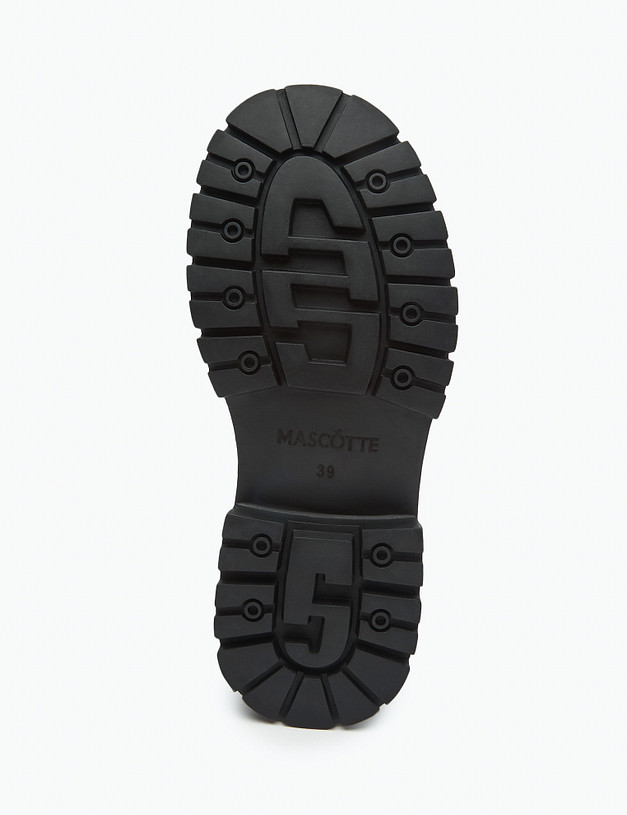 Черные женские ботинки MASCOTTE 234-325021-0202 | ракурс 6