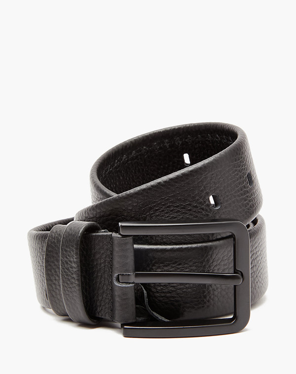 727-3257-102 Ремень муж. нат.кожа/нат.кожа черн, Mascotte