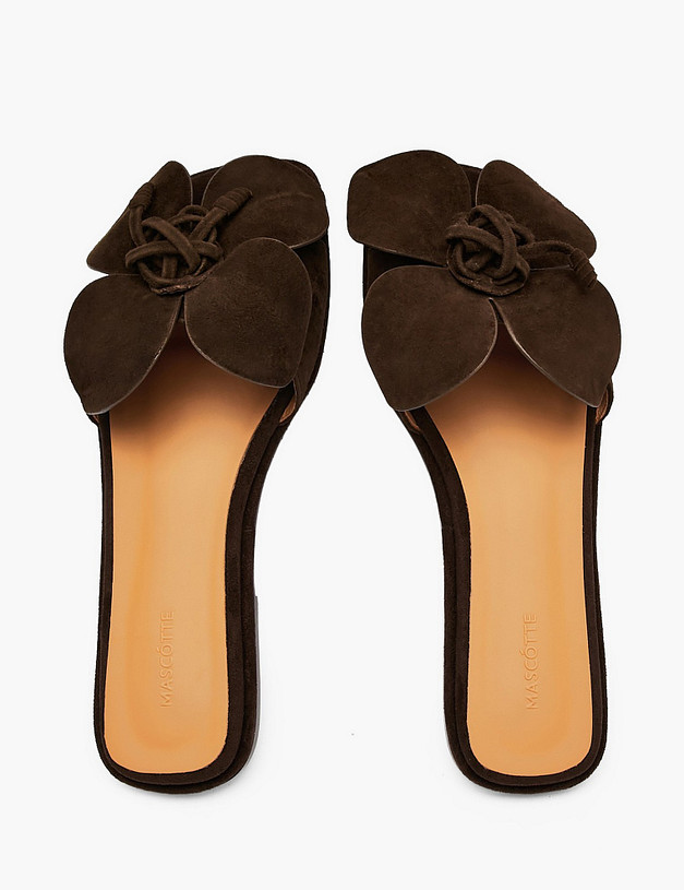 Коричневые женские сабо MASCOTTE 94-5164714-4680M | ракурс 4