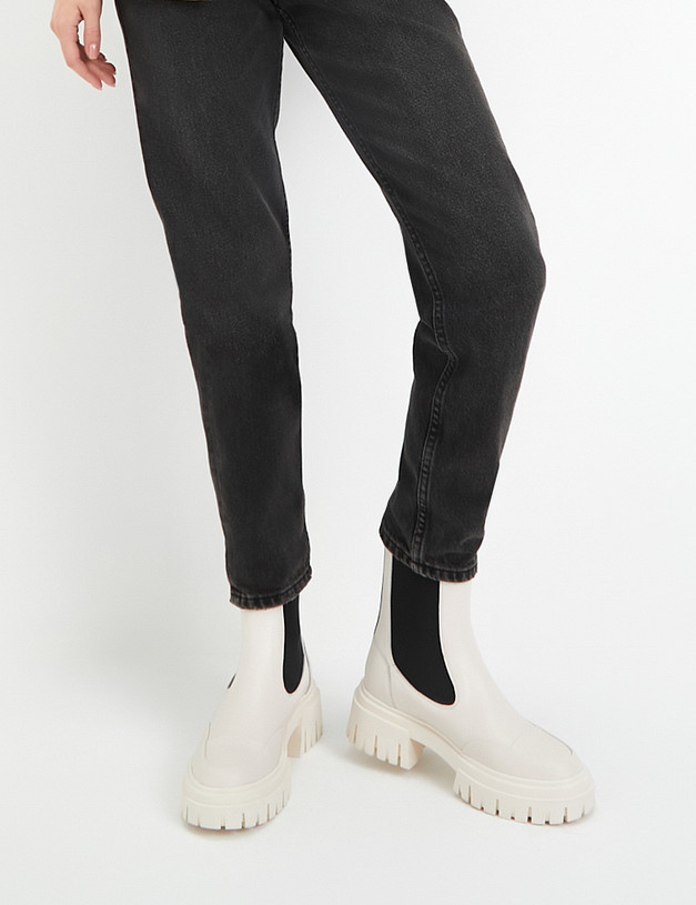 Молочные женские челси MASCOTTE 233-2265622-4156M | ракурс 1