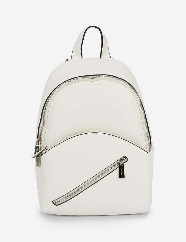 Белый женский рюкзак MASCOTTE 604-1226-601 | ракурс 2 Белый женский рюкзак MASCOTTE 604-1226-601 | ракурс 2