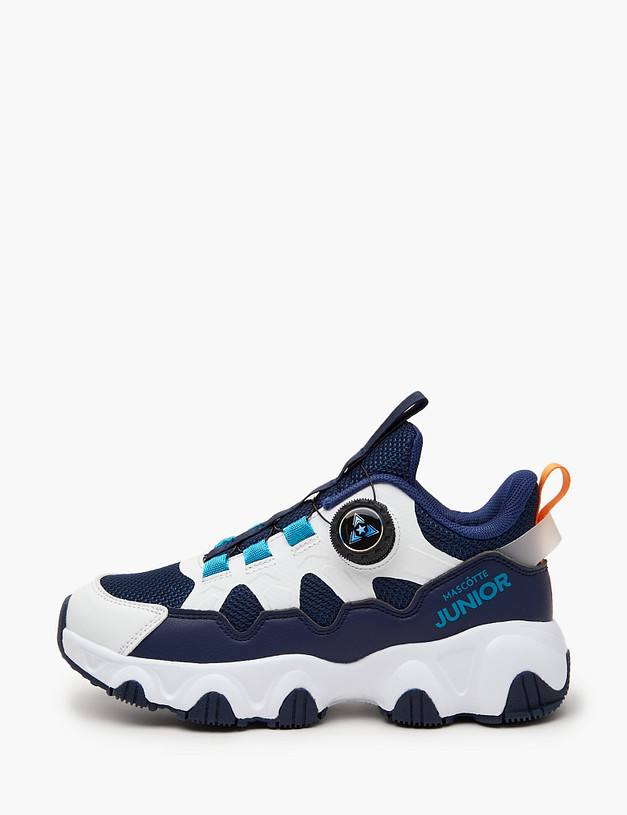 Синие детские кроссовки MASCOTTE 192-410321-0203 | ракурс 4