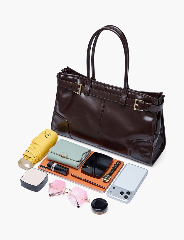 Коричневая женская сумка MASCOTTE 616-6110-609 | ракурс 5