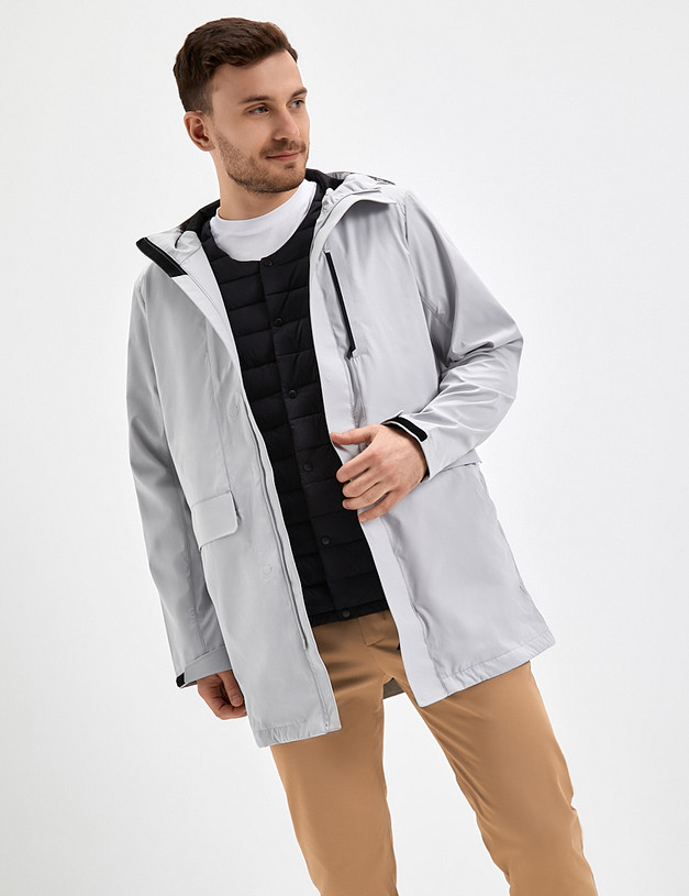 Черный мужской жилет MASCOTTE 234-3177-2402 | ракурс 5