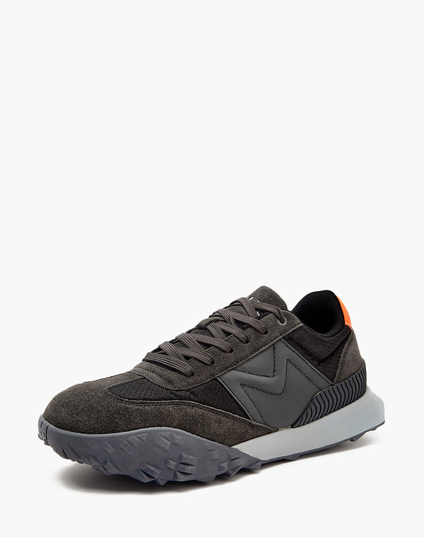 189-321621-0210 Полуботинки для активного отдыха мужские текстиль-велюр/текстиль серый, Mascotte Lite