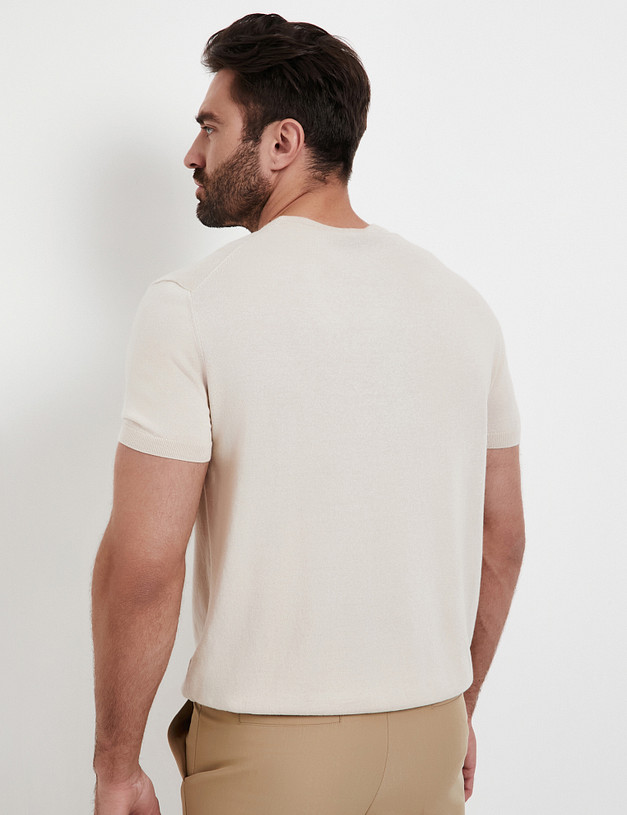 Молочный мужской джемпер MASCOTTE 852-5111-2601 | ракурс 4