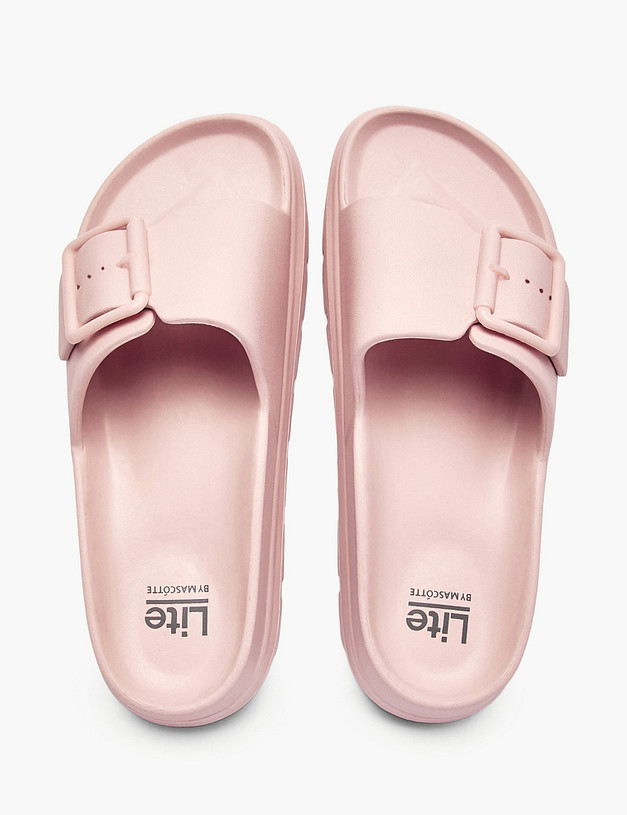 Розовые женские сабо MASCOTTE 151-610191-7206 | ракурс 4