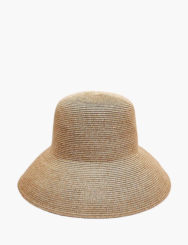 Светло-коричневая женская шляпа MASCOTTE 766-6144-1009 | ракурс 4