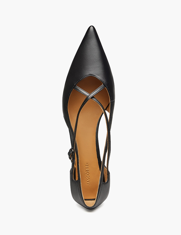 Черные женские туфли MASCOTTE 100-611812-0502 | ракурс 4