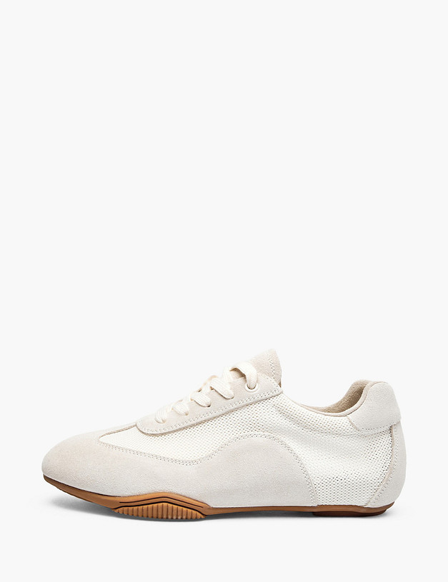 Молочные женские кроссовки MASCOTTE 98-612821-0201 | ракурс 1