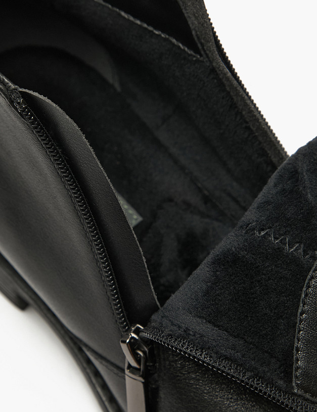 Черные мужские ботинки MASCOTTE 175-522421-0102 | ракурс 6 Черные мужские ботинки MASCOTTE 175-522421-0102 | ракурс 6