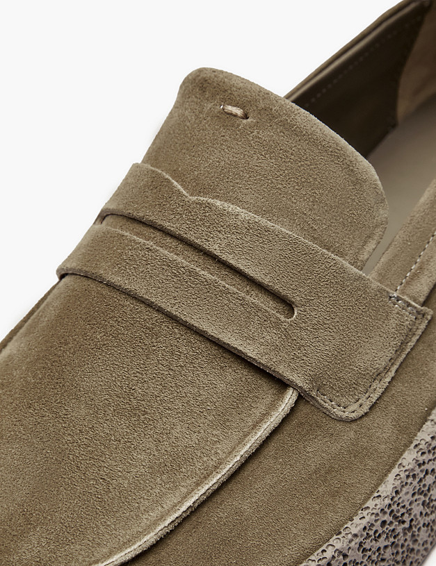 Оливковые мужские полуботинки MASCOTTE 58-6110911-5608M | ракурс 6