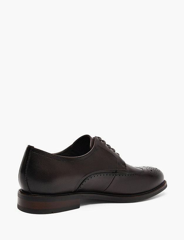 Бордовые мужские броги MASCOTTE 142-611112-0105 | ракурс 3