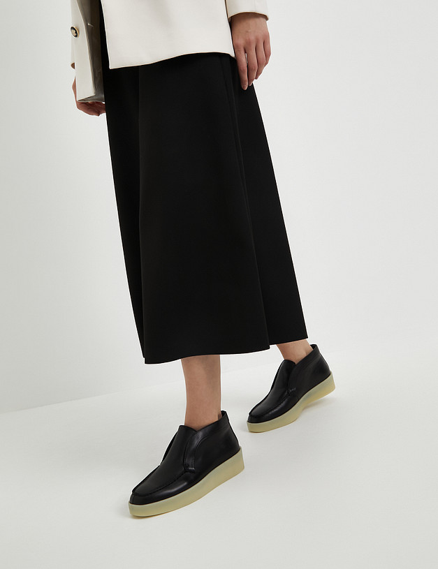 Черные женские дезерты из кожи MASCOTTE 22-3180227-8100M | ракурс 1