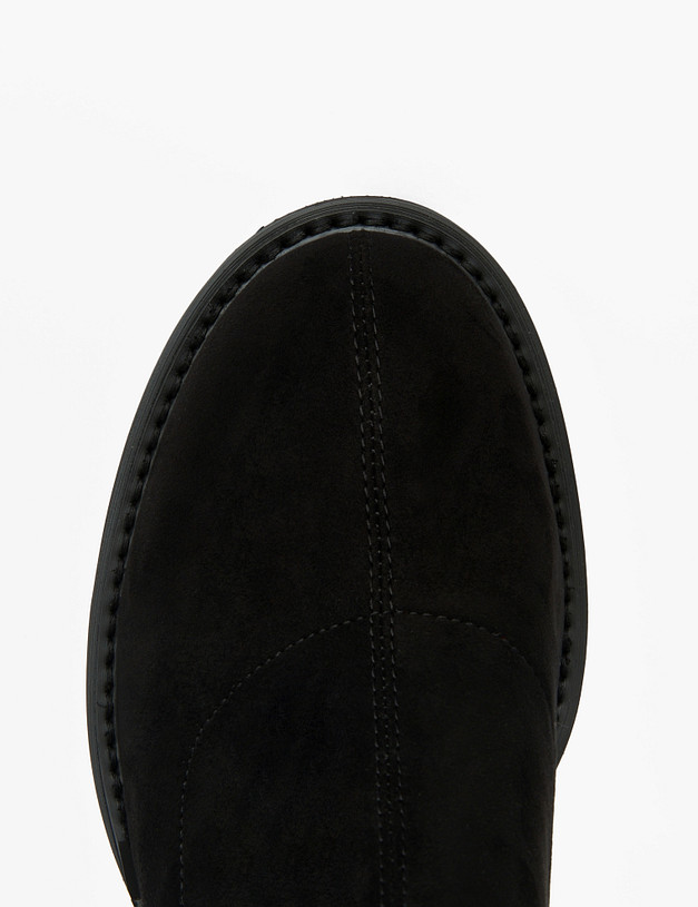 Черные женские ботфорты MASCOTTE 100-121821-2402 | ракурс 6 Черные женские ботфорты MASCOTTE 100-121821-2402 | ракурс 6