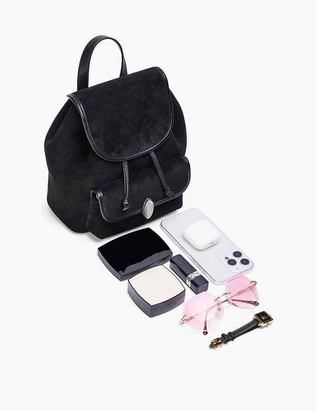 Черный женский рюкзак MASCOTTE 604-5201-0202 | ракурс 5