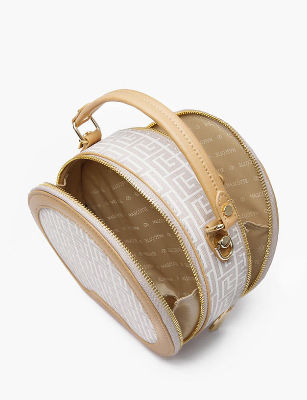 Бежевая женская сумка кросс-боди MASCOTTE 602-2105-608 | ракурс 5