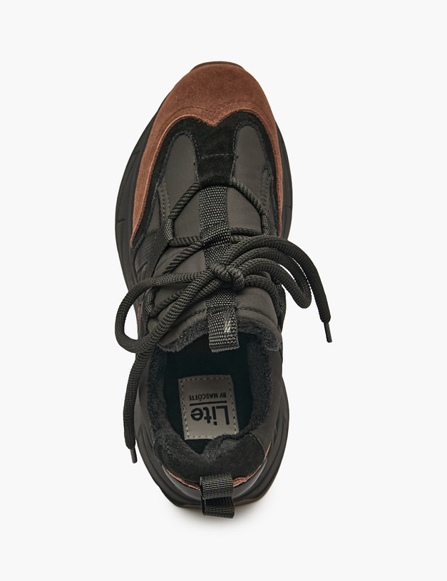 Коричневые женские кроссовки MASCOTTE 234-521621-0209 | ракурс 6