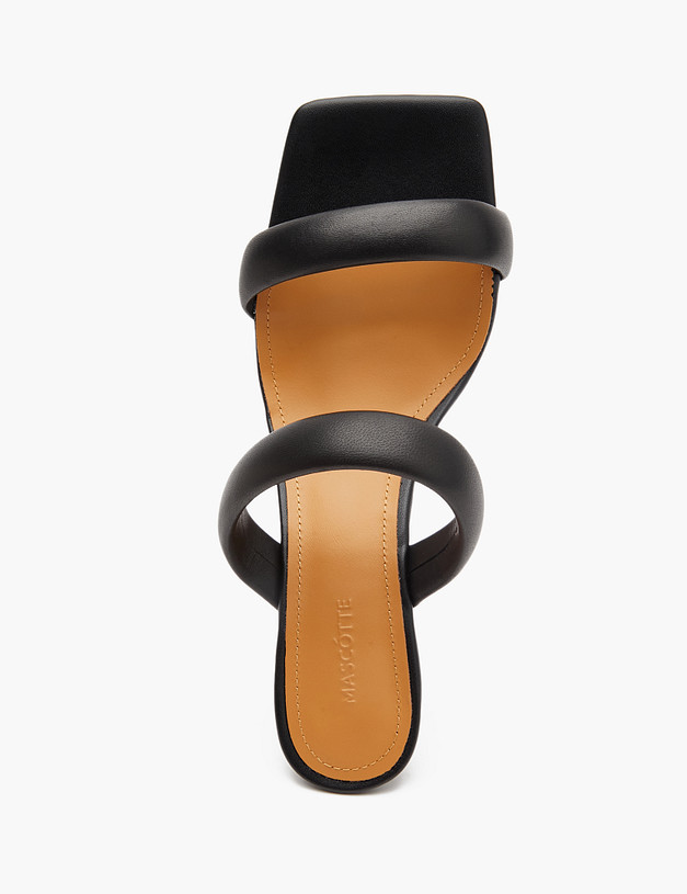 Черные женские мюли MASCOTTE 94-410511-0502 | ракурс 4