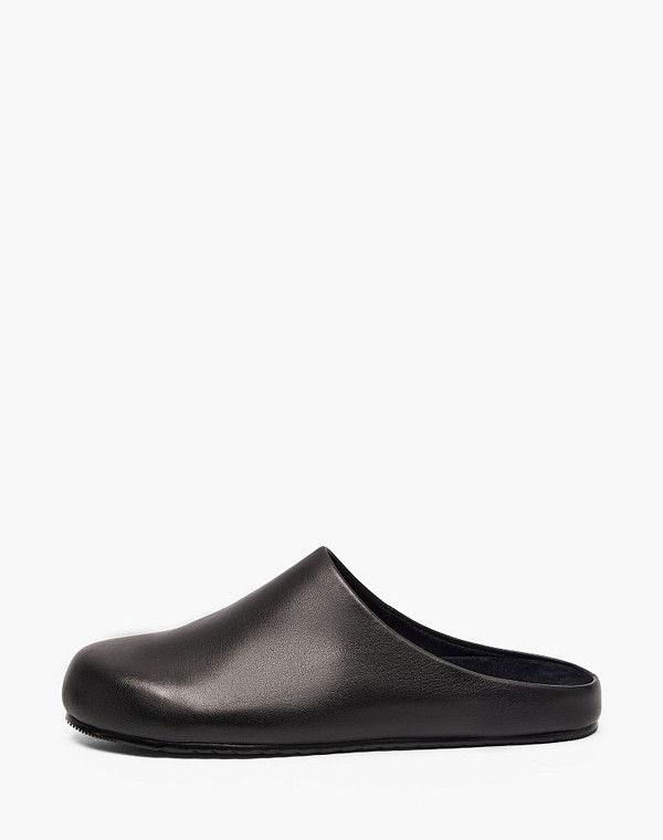 234-529622-3100M Туфли летние женские нат.кожа/ворсин черн, Mascotte