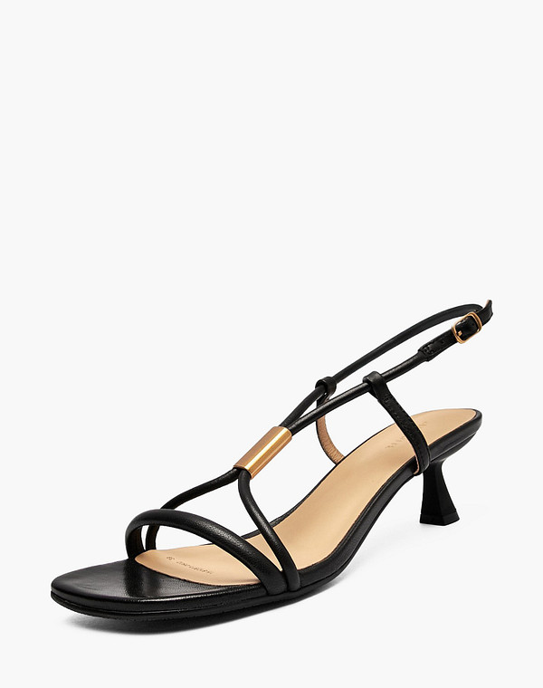 15-612311-0502 Туфли летние женские нат.кожа/нат.кожа черн, Mascotte