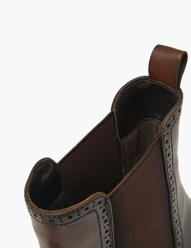 Коричневые женские челси MASCOTTE 58-520823-0109 | ракурс 6