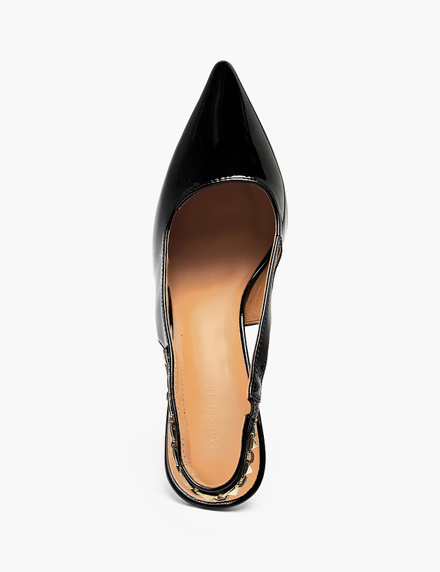 Черные женские туфли MASCOTTE 78-612512-0702 | ракурс 4