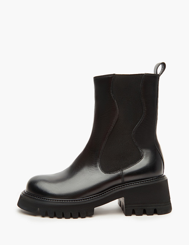 Черные женские челси MASCOTTE 233-3201521-3100M | ракурс 2