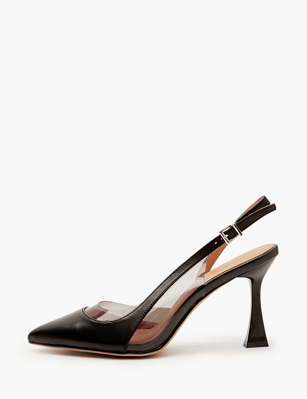 Черные женские босоножки MASCOTTE 126-411111-3501M | ракурс 3